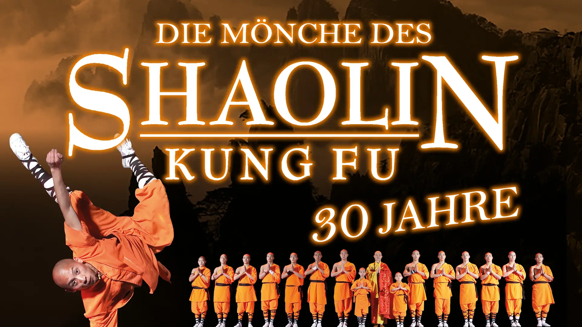 Mönche des Shaolin Kung Fu - Die Jubiläumsshow