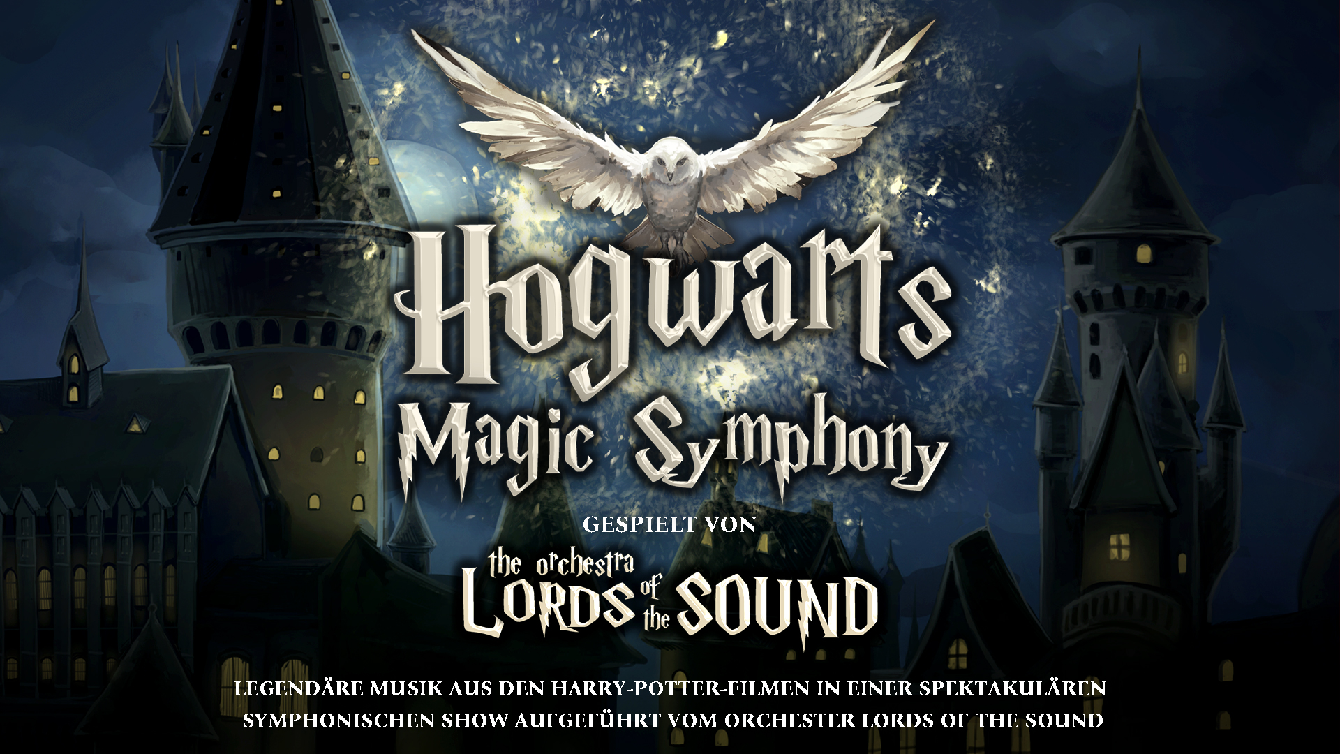 Sujet mit Schloss Hogwarts